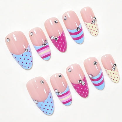 Decorative Stiletto Nail Art Tips Acalora