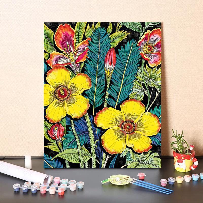 Tropical Botanical Painting Kit