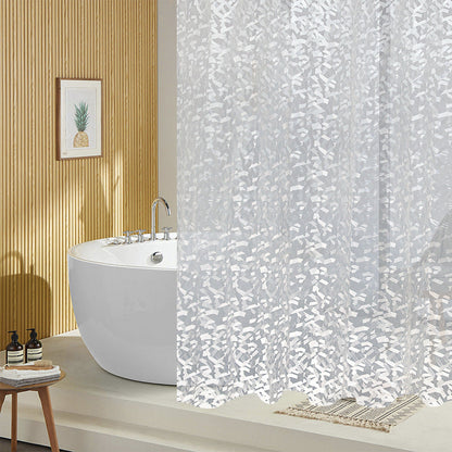 Elegant Textured Shower Curtain