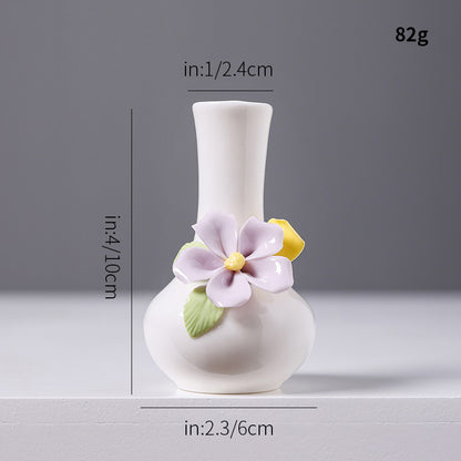Floral Ceramic Vase