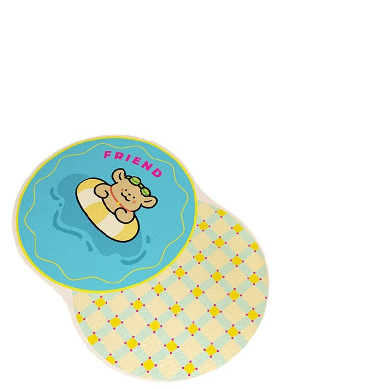 Fun Donut-Themed Bath Mat