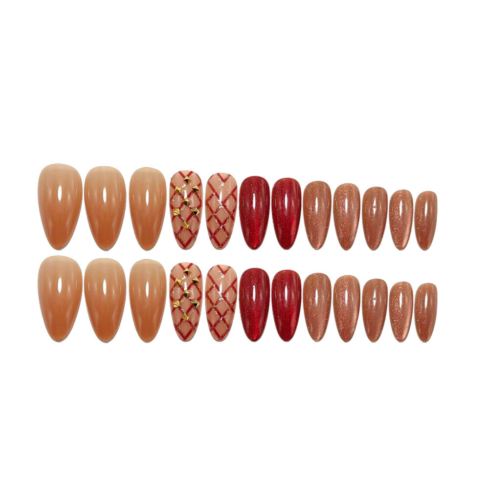 Artificial nail set in elegant and glamorous design Acalora