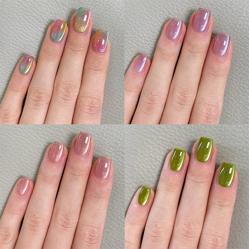 Artistic Ombre Effect Press-On Nails Acalora