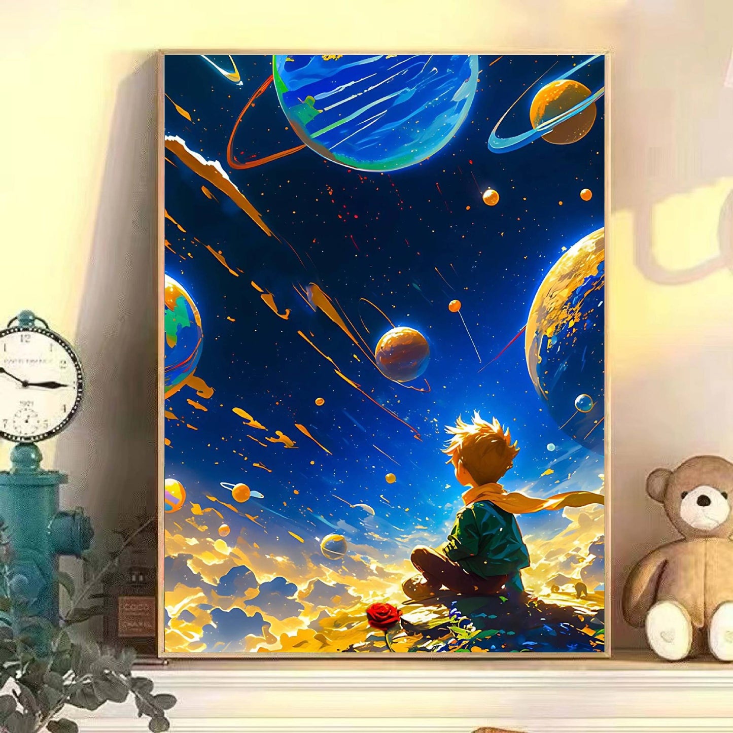 Whimsical Character Canvas Art Print