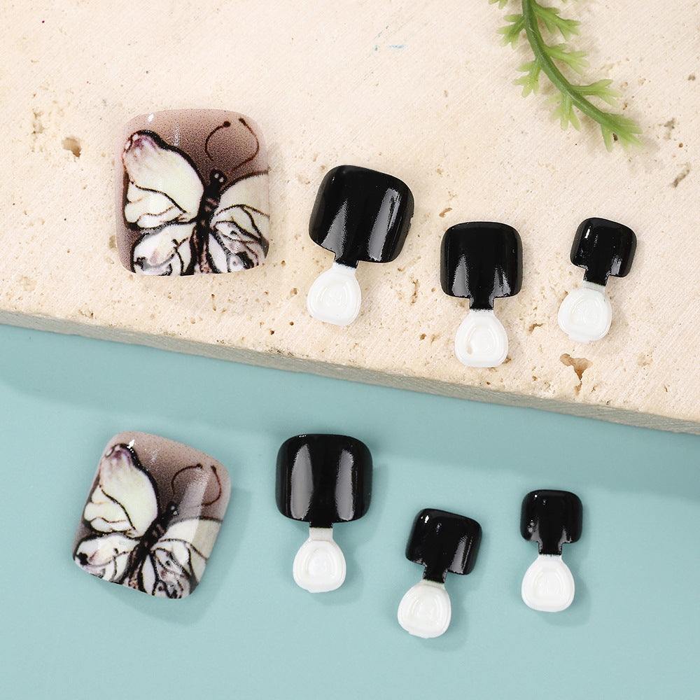Artificial nails with butterfly design Acalora