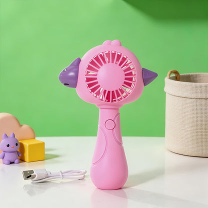Ladies' Portable Handheld Fan with Animal Design Karnz