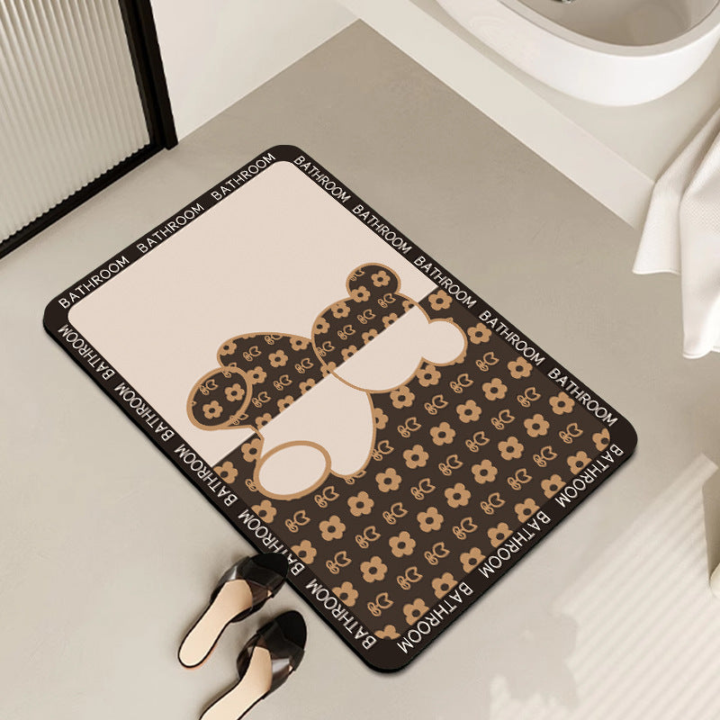 Cute Cartoon Character Bath Mat Acalora