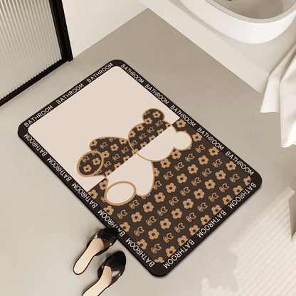 Cute Cartoon Character Bath Mat Acalora
