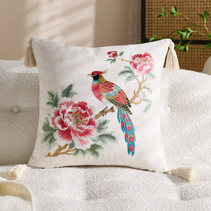 Embroidered Decorative Cushion