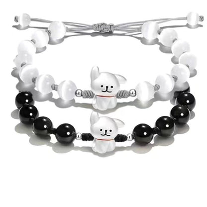 Adjustable Cute Dog Charm Bracelet Acalora