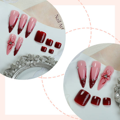 Elegant Decorative Press-On Nail Set Acalora 1788496206