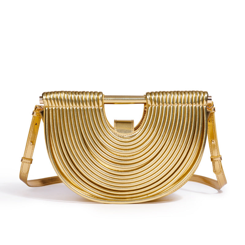 Structured Half-Circle Handbag Acalora