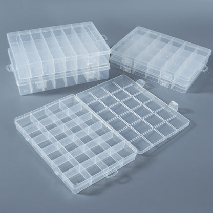 Clear Multi-Section Craft Organizer Acalora