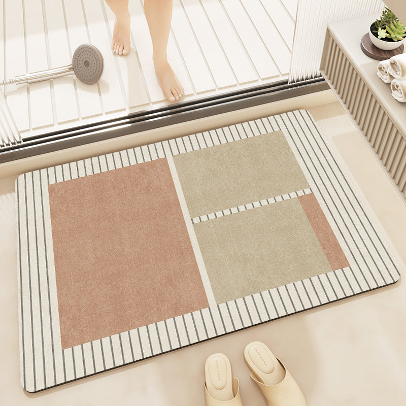 Non-Slip Modern Bath Mat Acalora