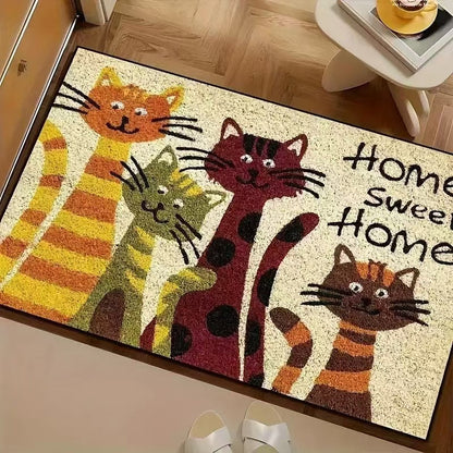 Cartoon-Themed Doormat