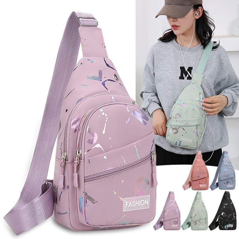 Colorful Artistic Sling Bag Acalora