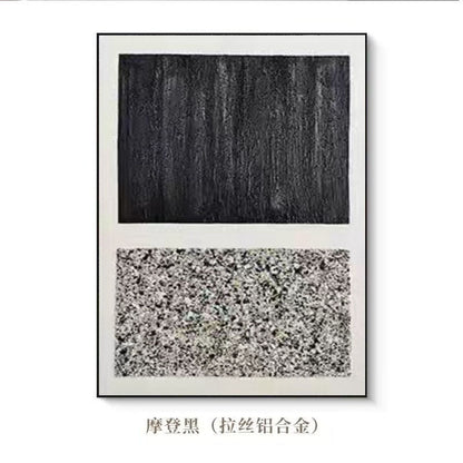 Abstract Canvas Wall Art with Textured Detail