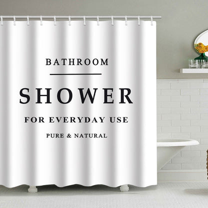 Elegant Bathroom Shower Curtain