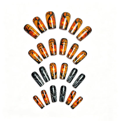 Halloween-Themed Artistic Nail Art Acalora