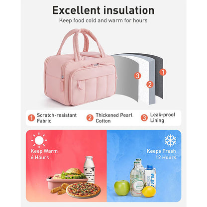 Versatile Quilted Travel Duffle Bag Acalora