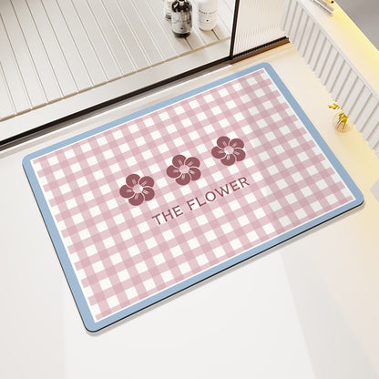 Charming Decorative Bath Mat Acalora