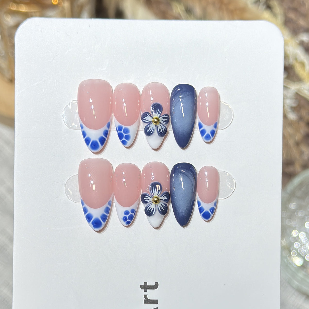 Reusable Press-On Nail Set Acalora