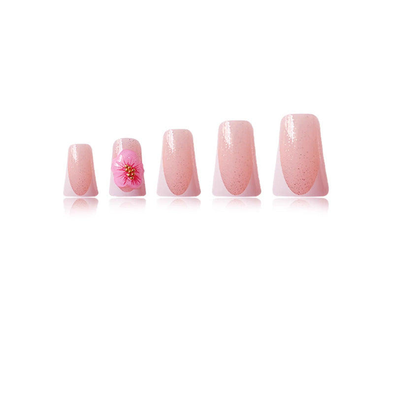 Floral Design Press-On Nails Acalora