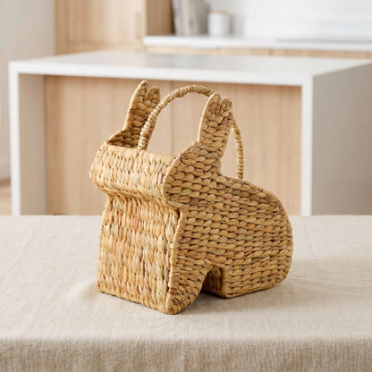 Playful Easter basket in bunny design Acalora