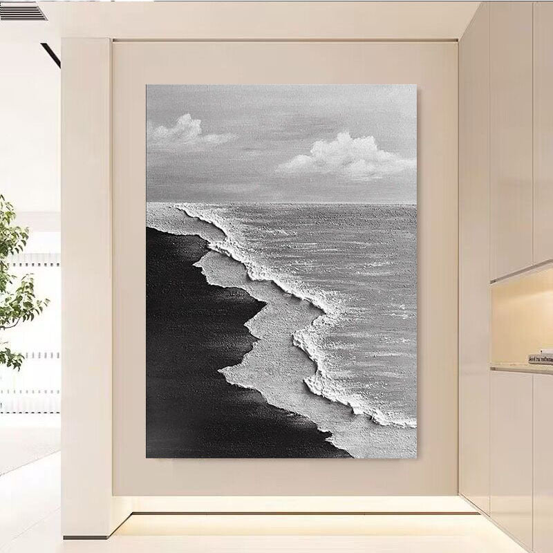 Coastal Abstract Canvas Wall Art