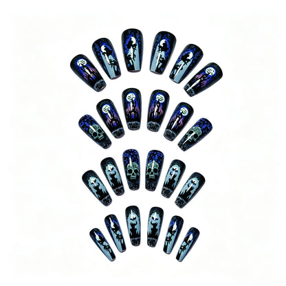 Gothic Themed Nail Art Acalora