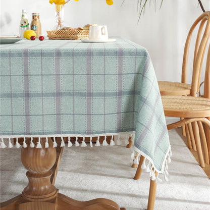 Casual Checkered Tablecloth