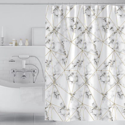Artistic Geometric Shower Curtain