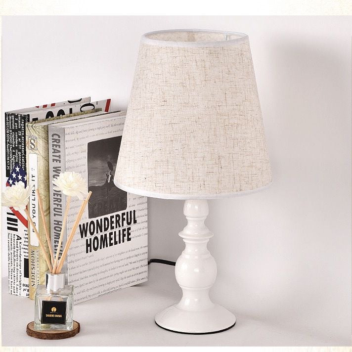 Elegant Soft Fabric Table Lamp