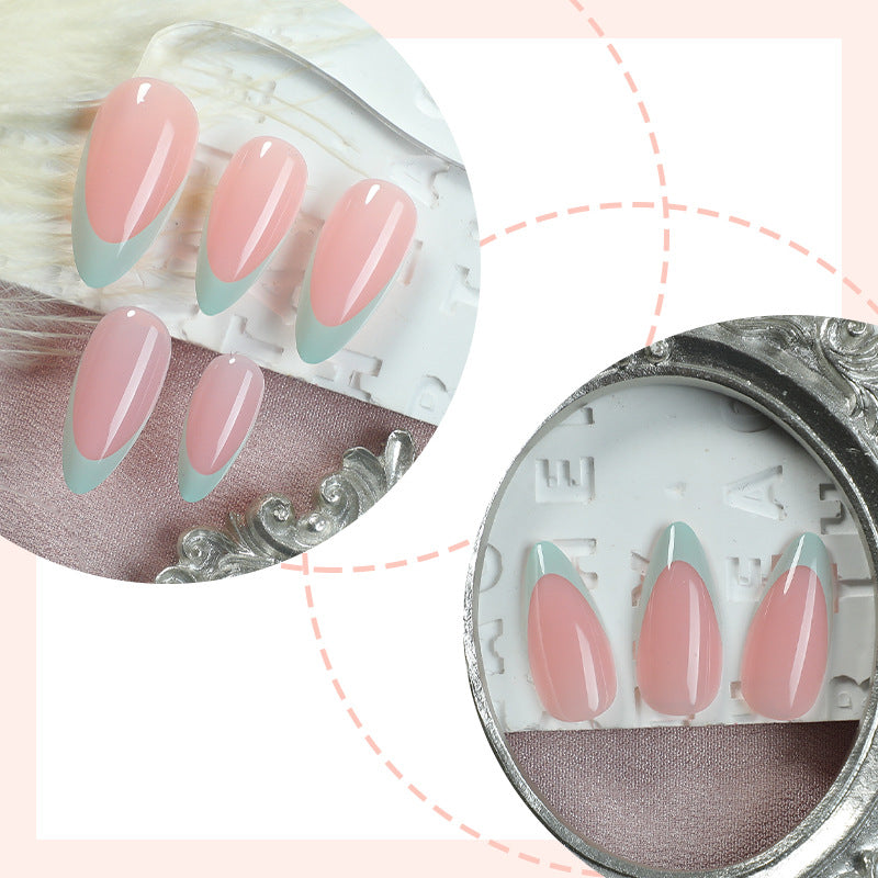 Elegant Press-On Nail Set with Soft Gel Finish Acalora