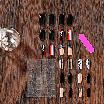 Artificial nail set Acalora
