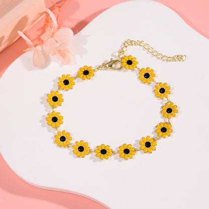 Floral Charm Bracelet Acalora