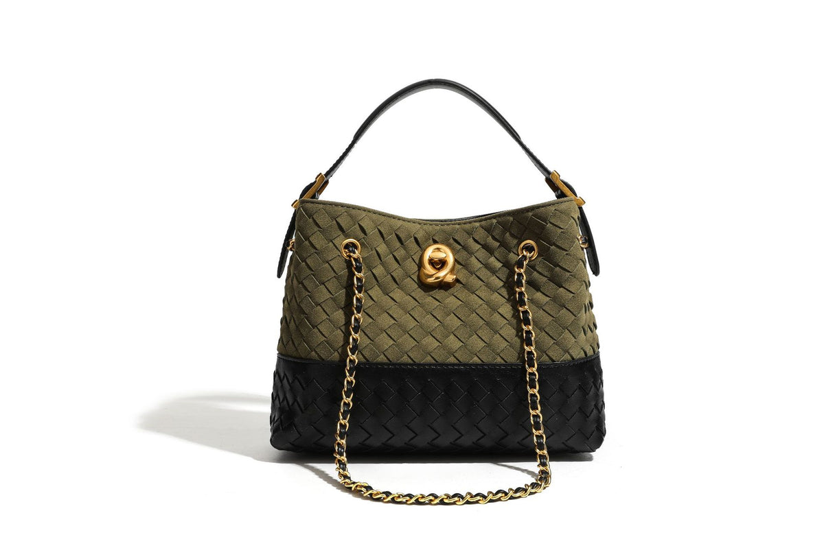 Woven Bucket Handbag Acalora