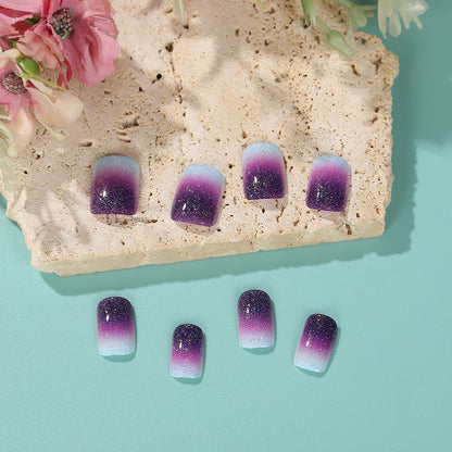 Acrylic nails with luxurious ombre effect Acalora