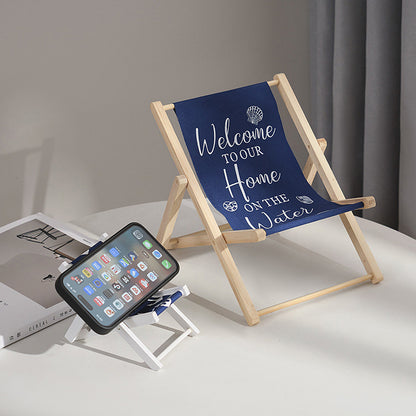 Miniature Beach Chair Figurine