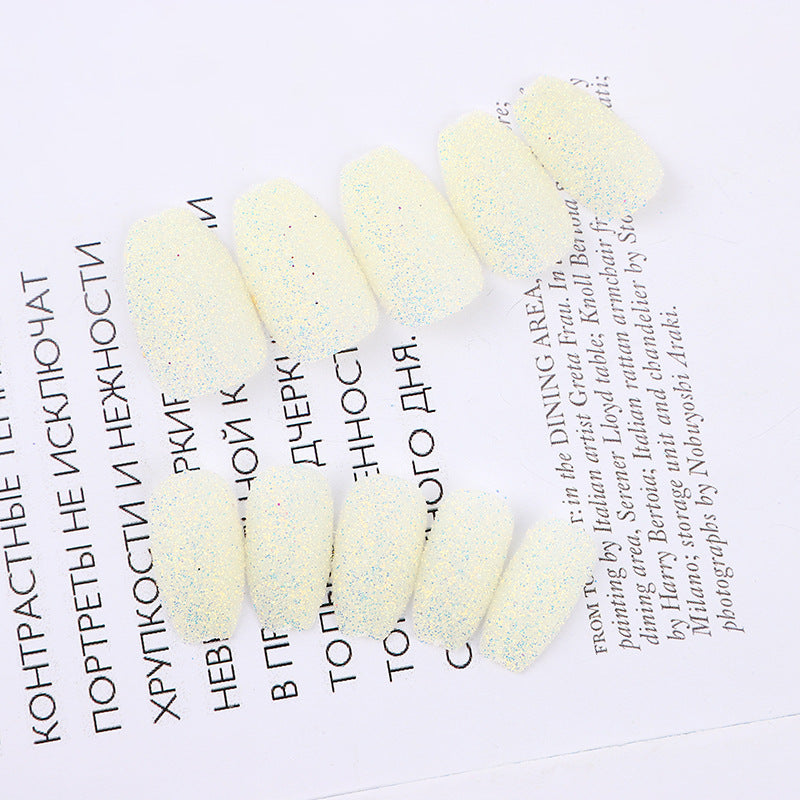 Glittering artificial nails in modern design Acalora