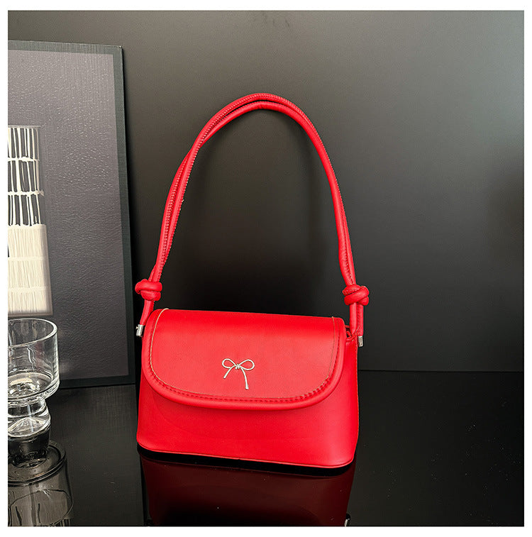 Minimalist Bow Detail Crossbody Handbag Acalora