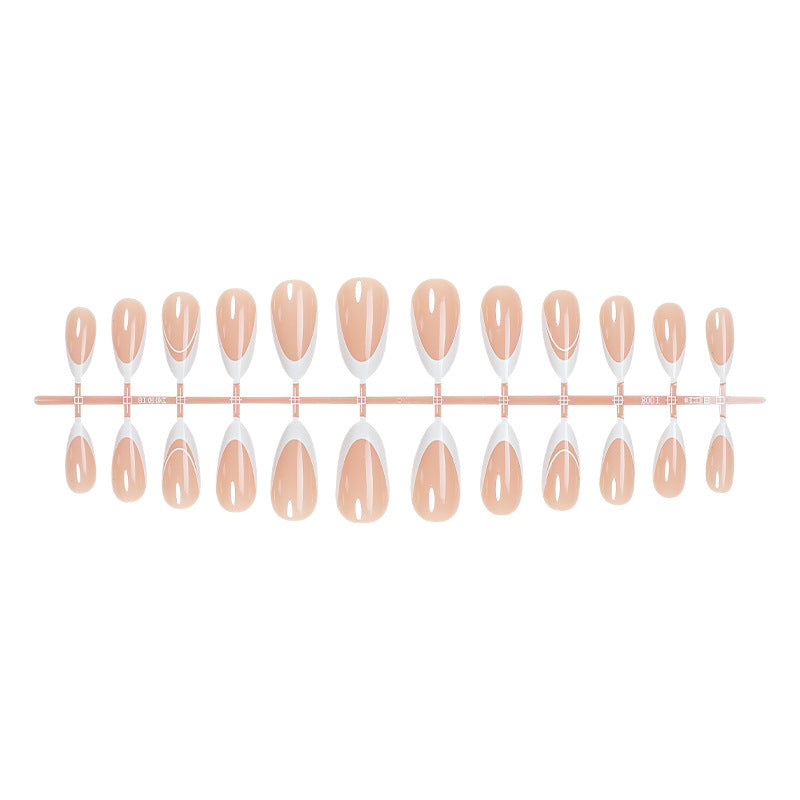 Natural Finish Gel Press-On Nails Acalora