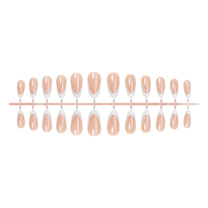 Natural Finish Gel Press-On Nails Acalora