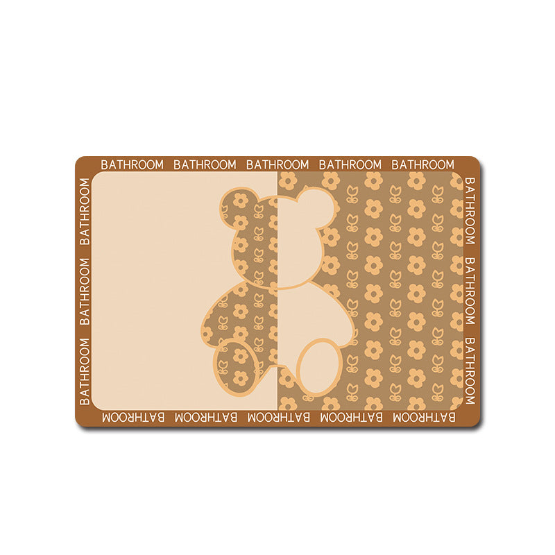 Cute Cartoon Character Bath Mat Acalora