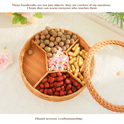Elegant Wooden Serving Tray Acalora