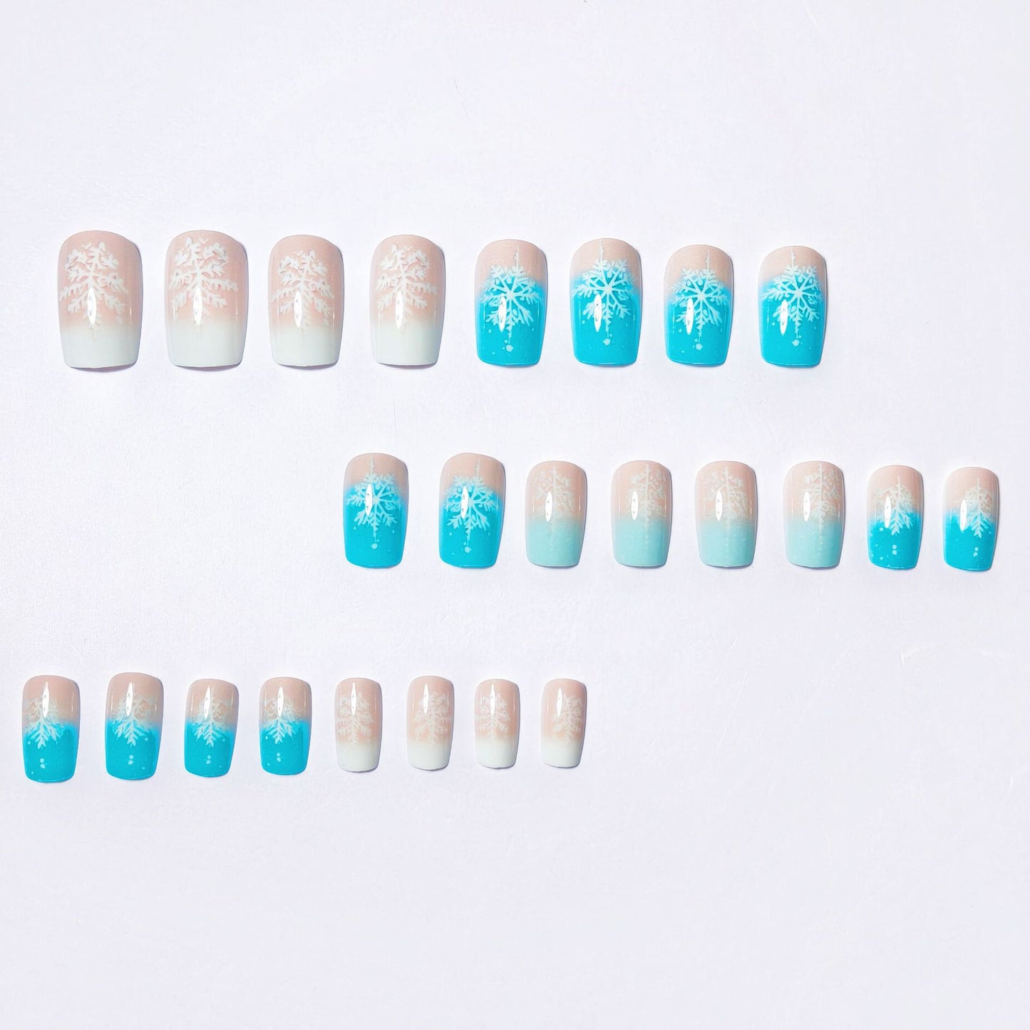 Artistic Winter Wonderland Nail Art Acalora