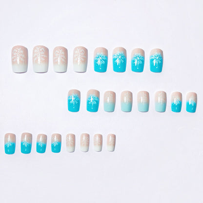 Artistic Winter Wonderland Nail Art Acalora