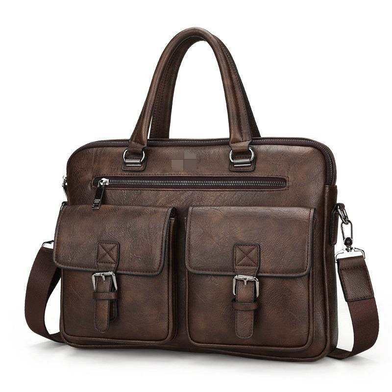 Stylish Multi-Pocket Briefcase Acalora