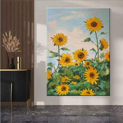 Sunflower Canvas Wall Art