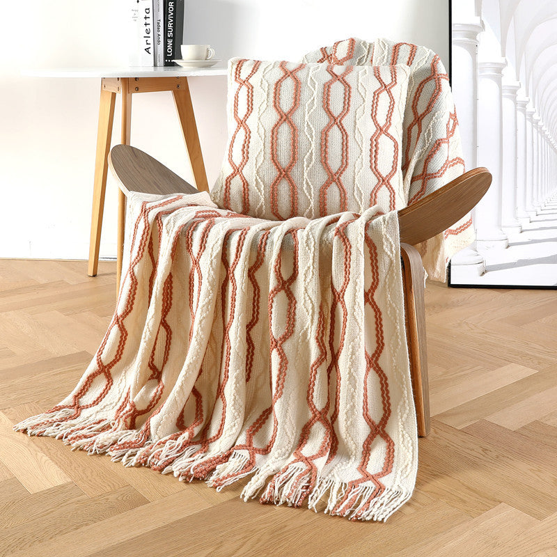Textured Throw Blanket